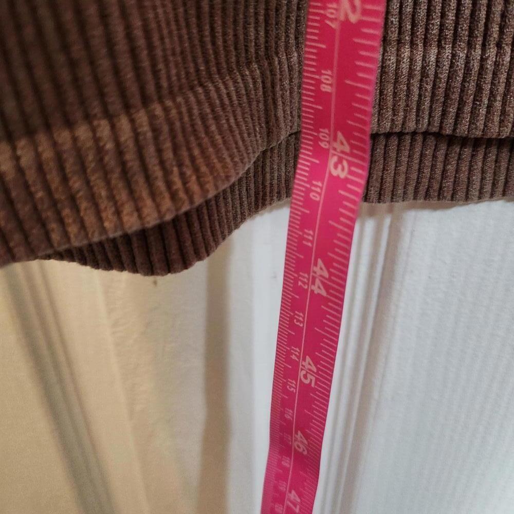 Almost Famous Brown Ribbed Sleeveless Bodycon Dress S/M - Picture 6 of 6